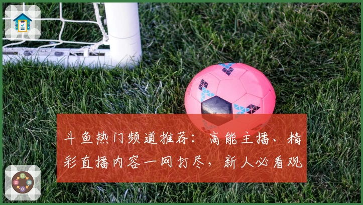 斗鱼热门频道推荐：高能主播、精彩直播内容一网打尽，新人必看观看指南！
